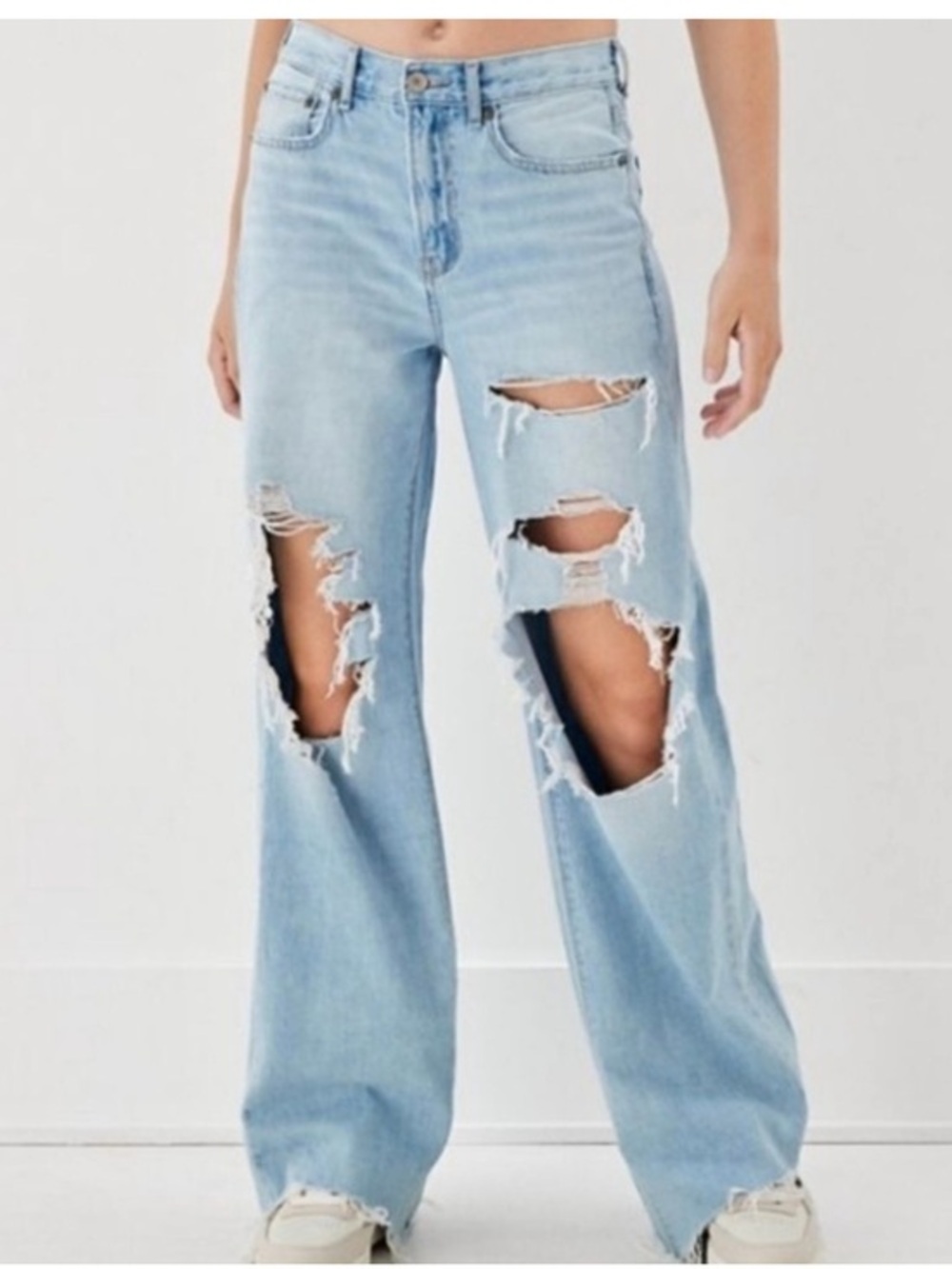 NWT AEO Skater Jeans Super High Rise Size 0